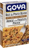 Goya Rice and Pinto Beans  8 oz